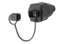 METZ CONNECT E-DAT Industry IP67 V4 coupleur de câbles, + RJ45 Insert pour Jack de Terrain Cat.6 Class EA, T568A