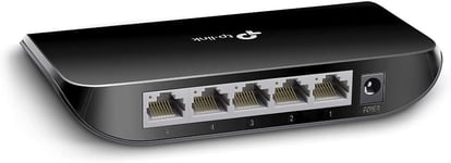 TL-SG1005D Switch Ethernet Gigabit 5 ports 10/100/1000 Mbps Idéal partage de connexion et mise en réseau pour les petites entreprises et les bureaux domestiques , Noir