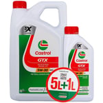 Gtx 5W-30 RN17, huile moteur, lot 5+1L - Castrol