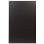 Plaque de protection murale Le Marquier Unie l. 80 x H. 120 cm noire