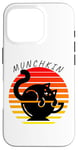 Coque pour iPhone 16 Pro Munchkin, chat, tasse à thé, chaton, mignon