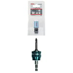 Bosch Professional Hole Saw Sheet Metal (Ø 20 mm) + 1x Power Change Plus Adapter (Socket 3/8" Hexagonal Shank, Incl. HSS-Co Drill Bit 7.15 x 65 mm)