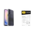 Otterbox Protective Sleek Case Samsung Galaxy A25 5G - Clear - ProPack with Premium Glass Screen Protector