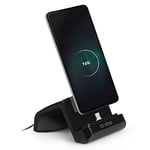 SBS Support de table universel avec fonction de charge, avec connecteur micro USB, noir