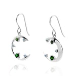 Orphelia - Boucles d'oreilles pendantes - Argent 925 Topaze - ZO-7497