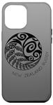 iPhone 15 Pro Max New Zealand Rugby - Maori Inspired Kiwi & Silver Fern Case