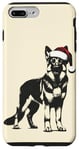 Coque pour iPhone 7 Plus/8 Plus Père Noël Berger Allemand Noël