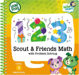 LeapFrog 460703 Scout and Friends Maths 3D Activity Book Learning Toy, Multi-Col