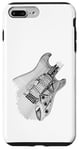 Coque pour iPhone 7 Plus/8 Plus Conception filaire de guitare, pour guitariste et musicien