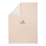 Nattou Couverture Douillette pour Bébé, env. 100 x 135 cm, Vegan, Boris & Jungo, Beige