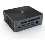 Mini PC Beelink N5095 Intel Celeron J4125 8Go RAM DDR4 128Go SSD Win 11 Pro Noir