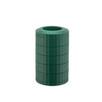 Alessi - MDL19 GR - Conteneur Porte-Capsules Nespresso avec 5 Étagères Rotatives, en Résine Thermoplastique, Vert