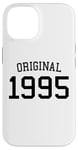 Coque pour iPhone 14 Original 1995, 30 ans pour homme et femme, 30e anniversaire