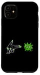 Coque pour iPhone 11 Green Boy Bye! Graphique vert