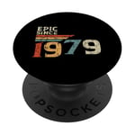 Epic since 1979 Original Vintage Birthday Est édition 1979 PopSockets PopGrip Adhésif