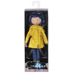 NECA Coraline Bendy Fashion Doll in Raincoat 7" Doll Figure Official Neil Gaiman