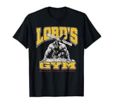 Lords Gym Bench Press The Sin Of The World, Christian Jesus T-Shirt