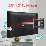 Universal Tilting TV Wall Bracket Mount Slimline Tilt 24 26 32 36 37 40 42 inch