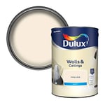 Dulux Matt Emulsion Paint For Walls And Ceilings - Ivory Lace 5 Litres