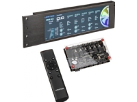 Lamptron CU135 Fan Controller + RGB Controller with Display, ARGB - Black