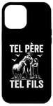 Coque pour iPhone 13 Pro Max Tel père tel fils accessoire agriculteur moutons humour