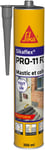 PRO 11 FC Purform Gris béton, Mastic polyuréthane PU tout en 1, mastic multi-matériaux, mastic étanche intérieur et extérieur, 300ml