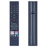 GOUYESHO RC43137 RC43137P Universal Remote Control Replacement for Polaroid Luxor Finlux Bush Digihome Celcus Logik TV with Netflix/Youtube/Freeview Play Buttons - No Setup Required