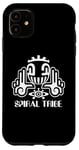 Coque pour iPhone 11 Spiral Tribe | Techno Hardstyle Gabber Tekno 23