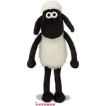 Shaun the Sheep Plyschdjur, Svart och Vit, Lämplig för Både Vuxna och Barn 60cm 60cm