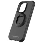 INTERPHONE QUIKLOX Étui Tetraforce pour Apple iPhone 16 PRO pour fixations moto voiture ou vélo gamme Quiklox - Coque support support pour téléphone portable moto - système modulaire QUIKLOX - crochet