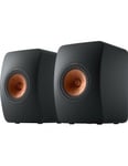 KEF LS50 Meta - Enceintes Bibliothèques Carbon Black, Mineral White, Titanium Grey ou...