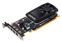 NVIDIA Quadro P620 - Carte graphique - Quadro P620 - 2 Go GDDR5 - PCIe 3.0 x16 - 4 x Mini DisplayPort - pour ThinkAgile VX3331; VX3530-G Appliance; VX5575 Integrated System; VX75XX Certified Node