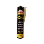 Pattex - Néoplus Colle de Fixation type néoprène - Tous matériaux, intérieur et extérieur, prise immédiate - Cartouche 390g