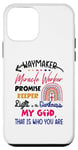 iPhone 12 mini Kids Waymaker Miracle Worker Rainbow Boho Christian Case