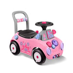 Radio Flyer Creativity Car, Sit to Stand Toddler Ride on Toy, Ages 1-3, Pink