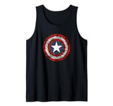 Marvel Captain America Avengers Shield Comic Tank Top