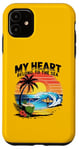 iPhone 11 My Heart Belong To The Sea Beach Lifestyle Case