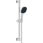 Ensemble de douche avec pommeau 3 jets, barre et flexible - GROHE Vitalio Comfort 110 26096001 - Sélection facile - Economie d'eau