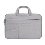 14 Inch High Capacity Tablet Sleeve Case For Carrying A 14-Inch Laptop Grey W7C6