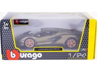 Bburago Bbu 1:24 Lamborghini Sian Fkp37 Mattegreen 21099