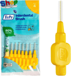 Interdental  Brushes  Fine  Set  of  24  0 . 7  Mm  Yellow