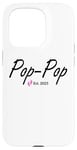 Coque pour iPhone 15 Pro Nouvelle Pop-Pop d'une petite fille créée en 2025