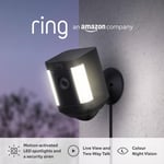 Spotlight  Cam  plus  Plug - In |  Outdoor  Security  Camera  1080P  HD  Video ,