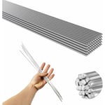 Beijiyi - Baguette de Soudure, 50 pièces électrodes de soudage soudure en aluminium à basse température de 2,0 mm - Tiges de soudure faciles à fondre