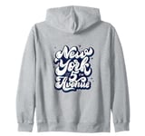 New York Lovers NYC Broadway Fifth Avenue NYC Manhattan Zip Hoodie