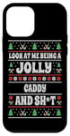 iPhone 12 mini Funny Golf Caddy Ugly Christmas Design Xmas Themed Case