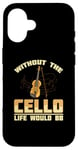 iPhone 16 Cello Instrument Funny Playing Musical Lesson Case