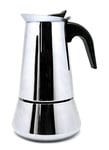 Nerthus FIH 249 Induction coffee maker. Italian system coffee marker compatible with inducction heat