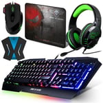 Spirit of Gamer - pack clavier souris casque xbox one pro-k5 rgb et convertisseur