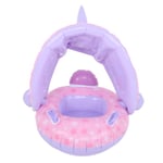 Baby Float Tube Ring PVC Uppblåsbar Toddler Barn Simring Ringar med solskydd